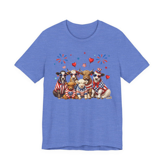 Patriotic Cows T-Shirt