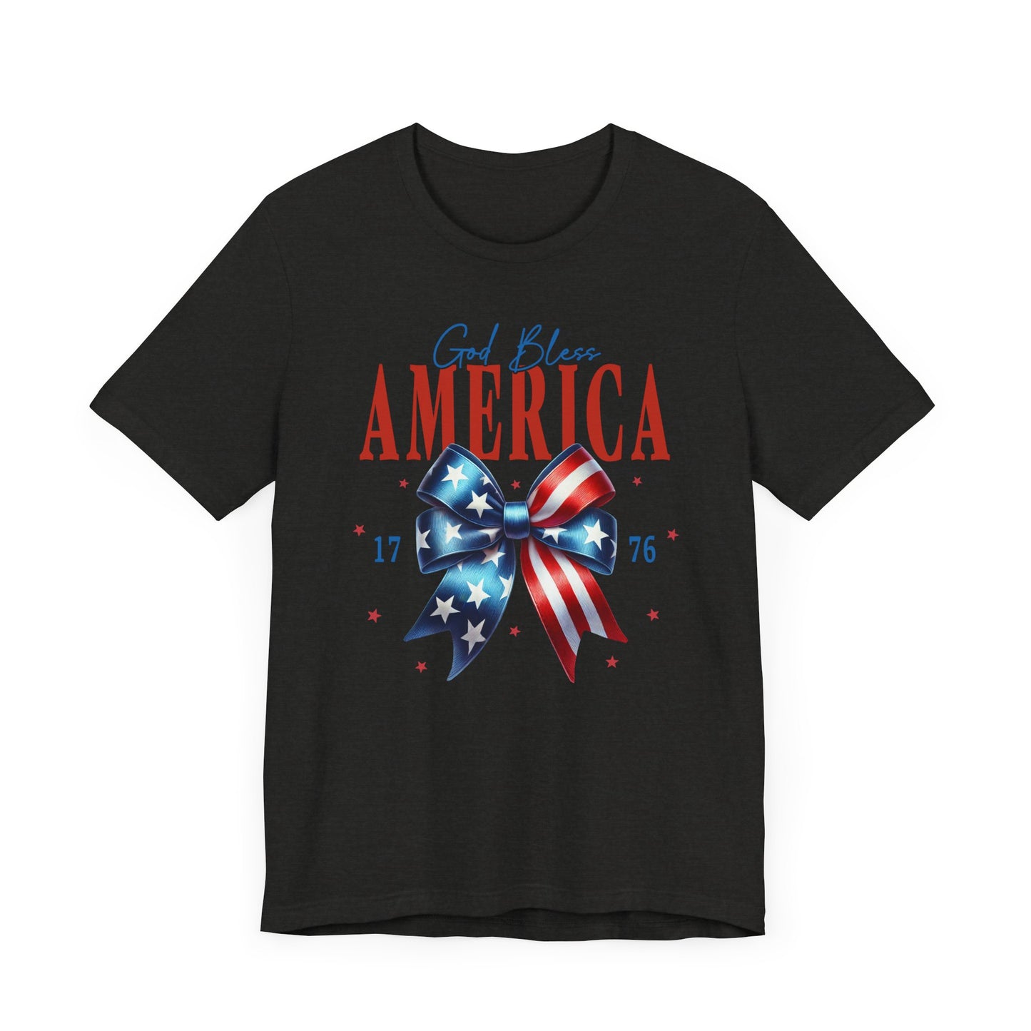God Bless America Bow T-Shirt