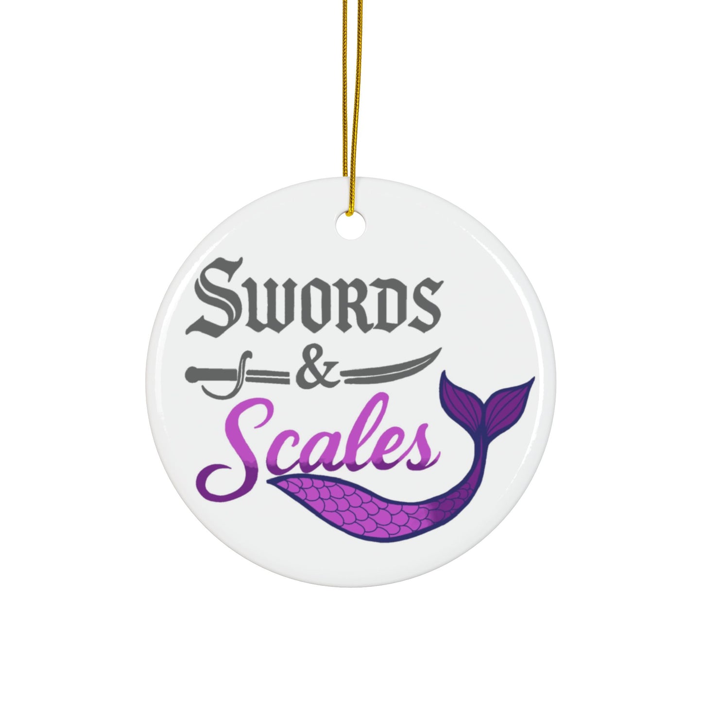 Southside Marching Band 2025 Swords & Scales Ornament