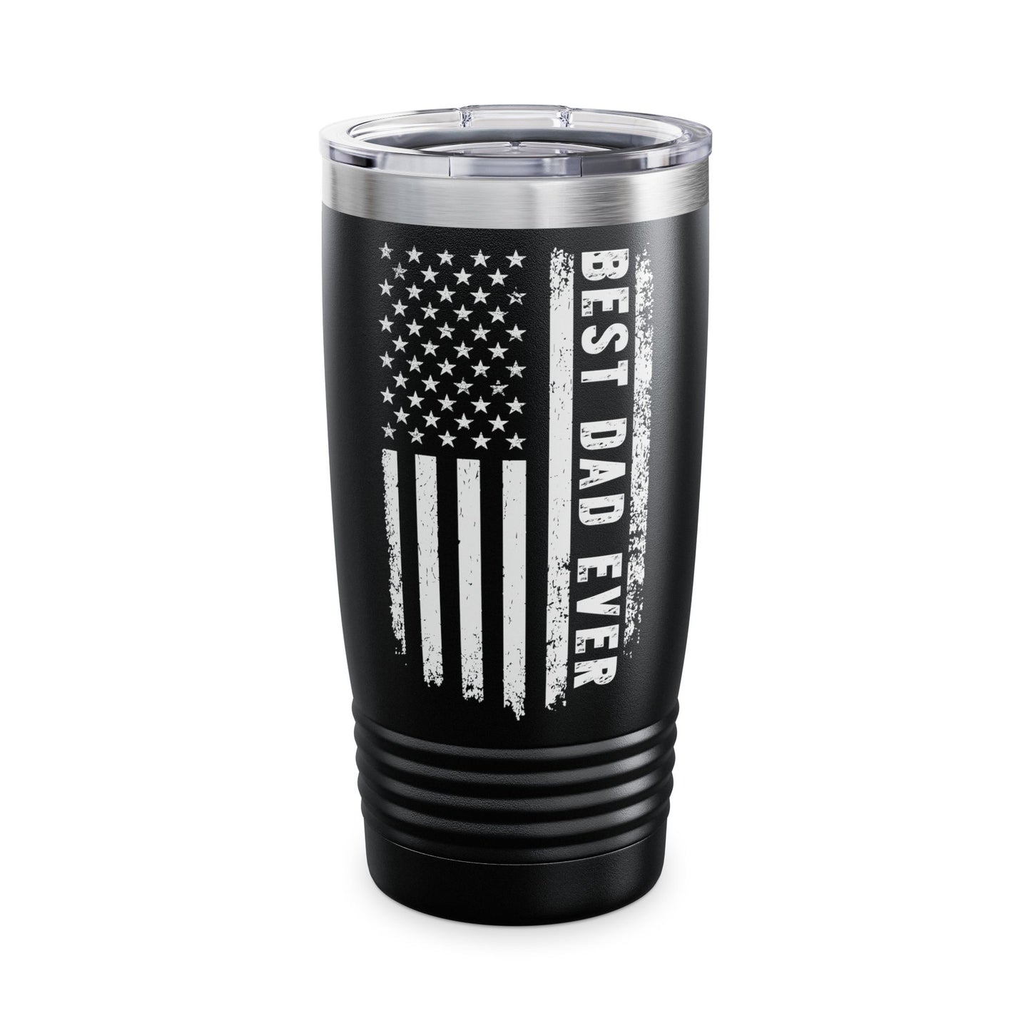 Best Dad Ever Flag Tumbler