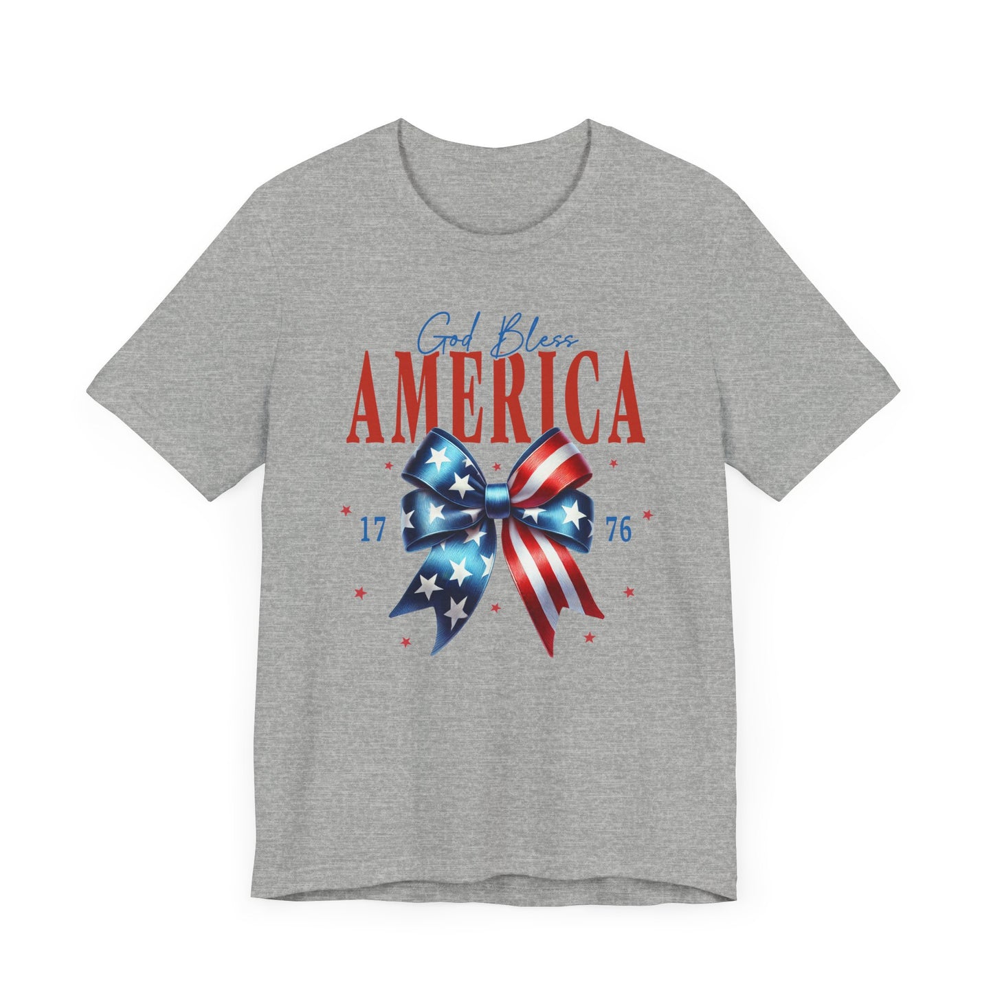 God Bless America Bow T-Shirt