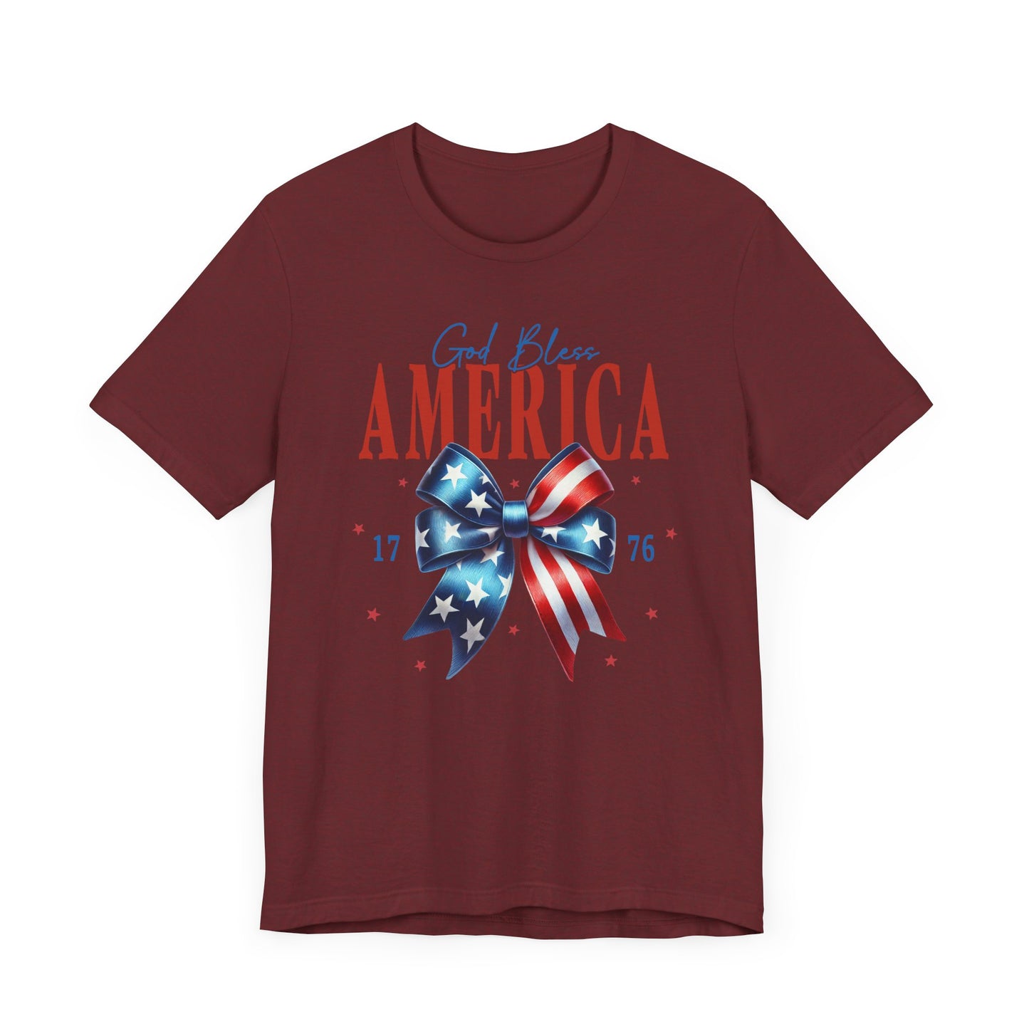 God Bless America Bow T-Shirt