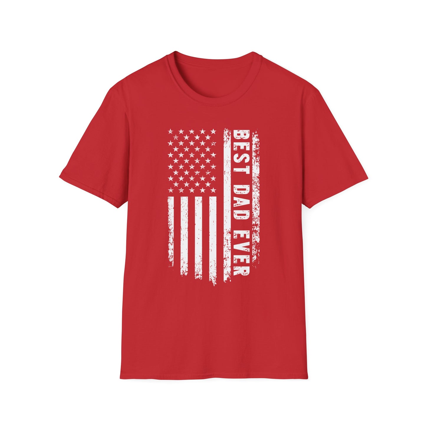 Best Dad Ever Flag T-Shirt