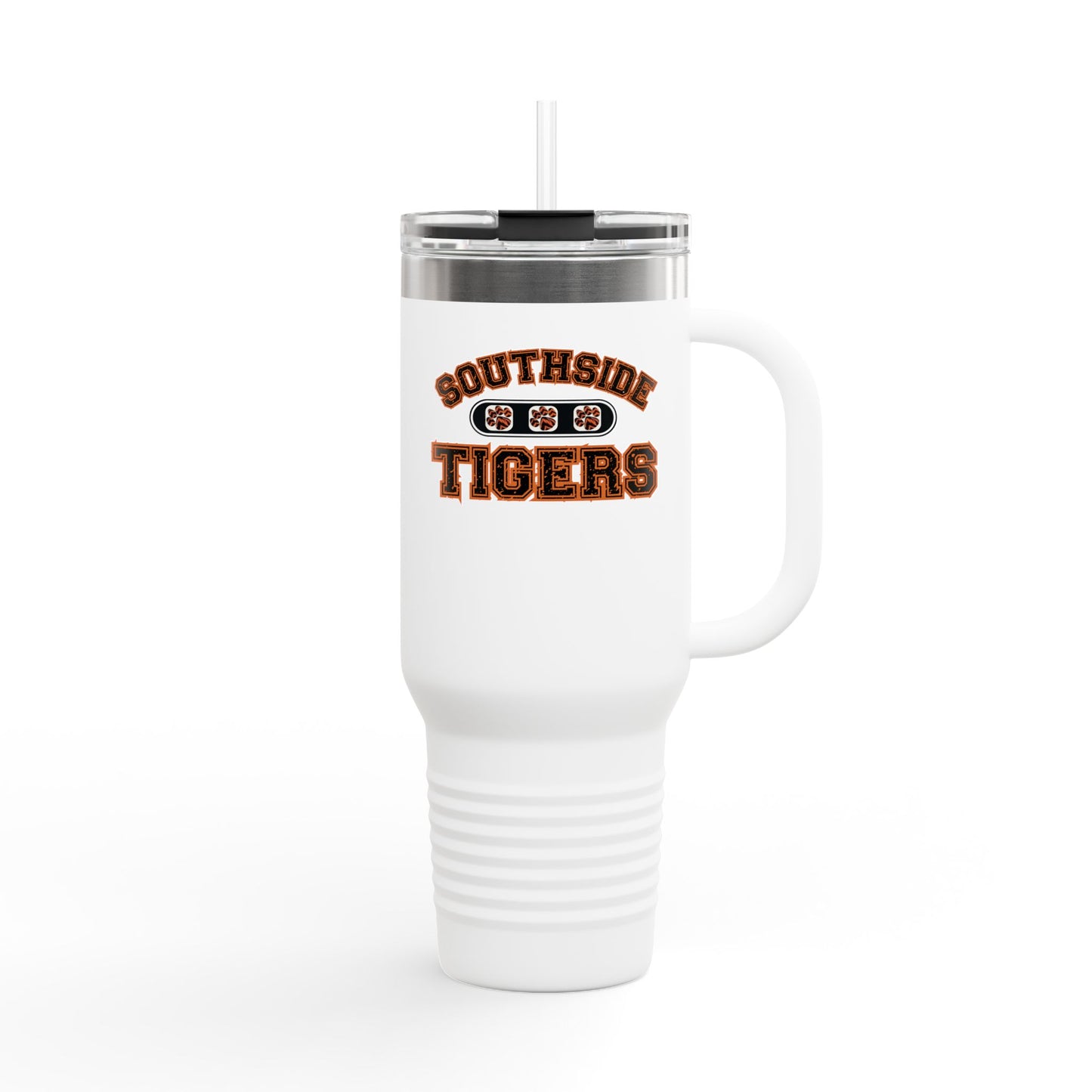 Southside Tigers Insulated Travel Mug, 40oz