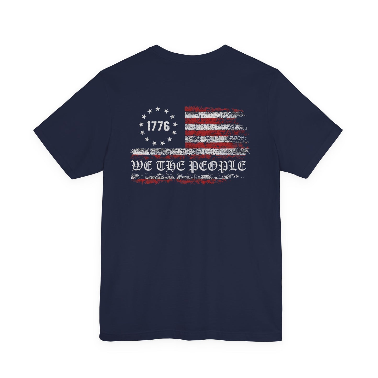 We The People Distressed Flag T-Shirt
