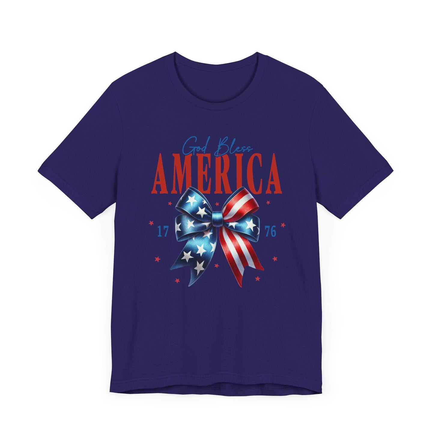God Bless America Bow T-Shirt