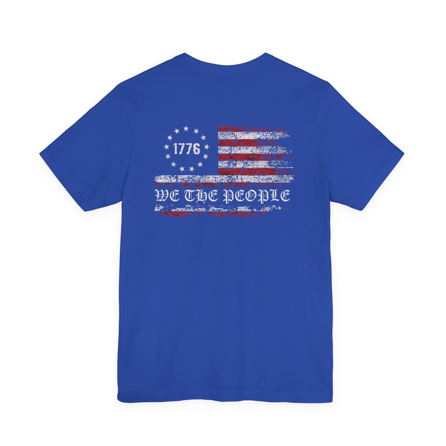 We The People Distressed Flag T-Shirt