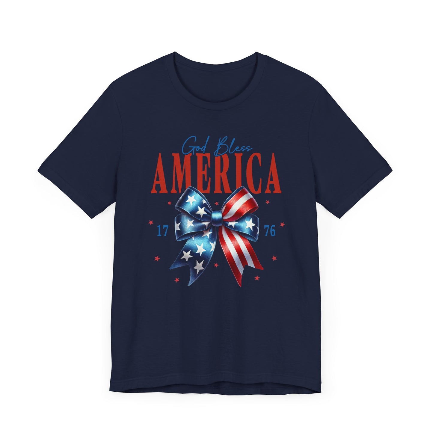 God Bless America Bow T-Shirt