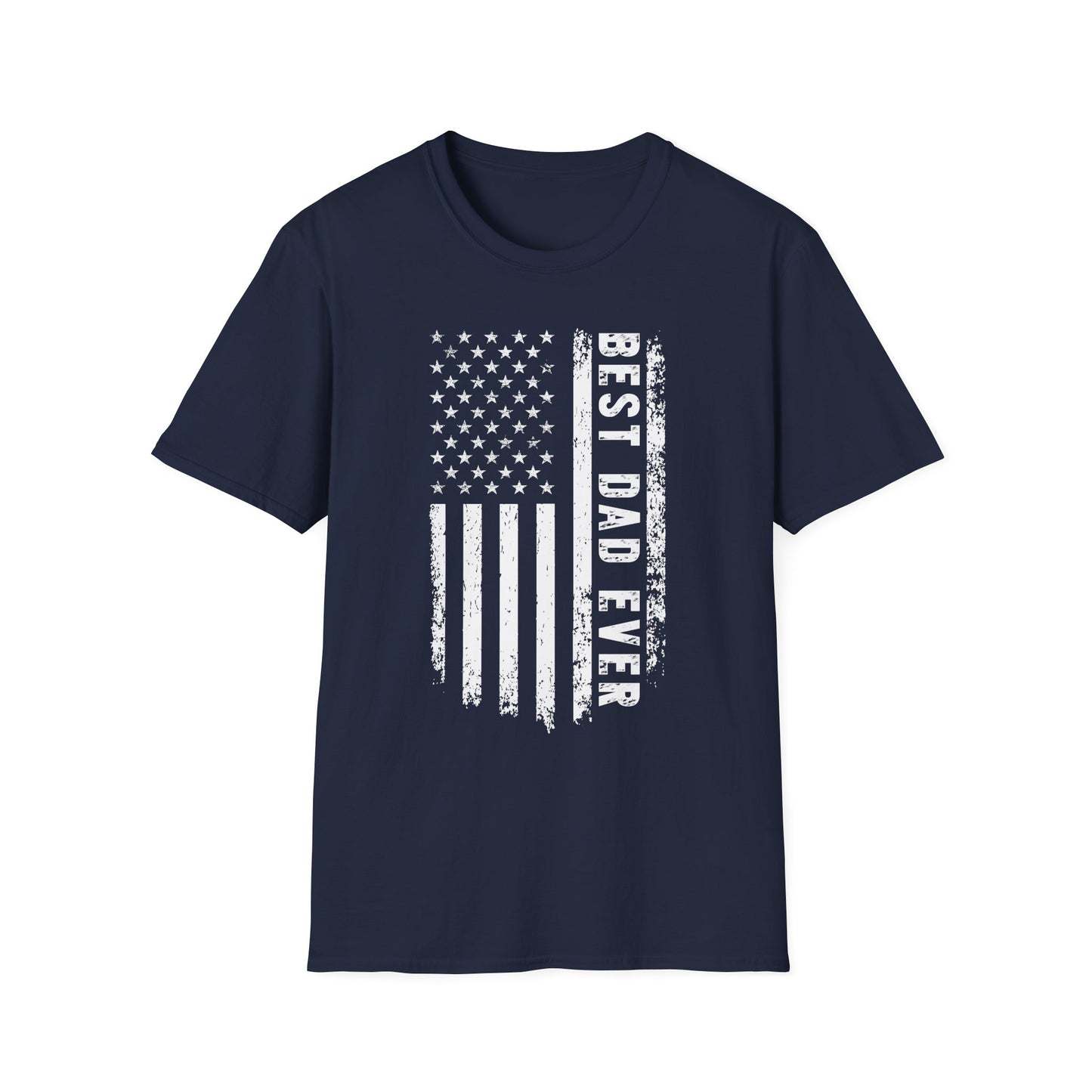 Best Dad Ever Flag T-Shirt