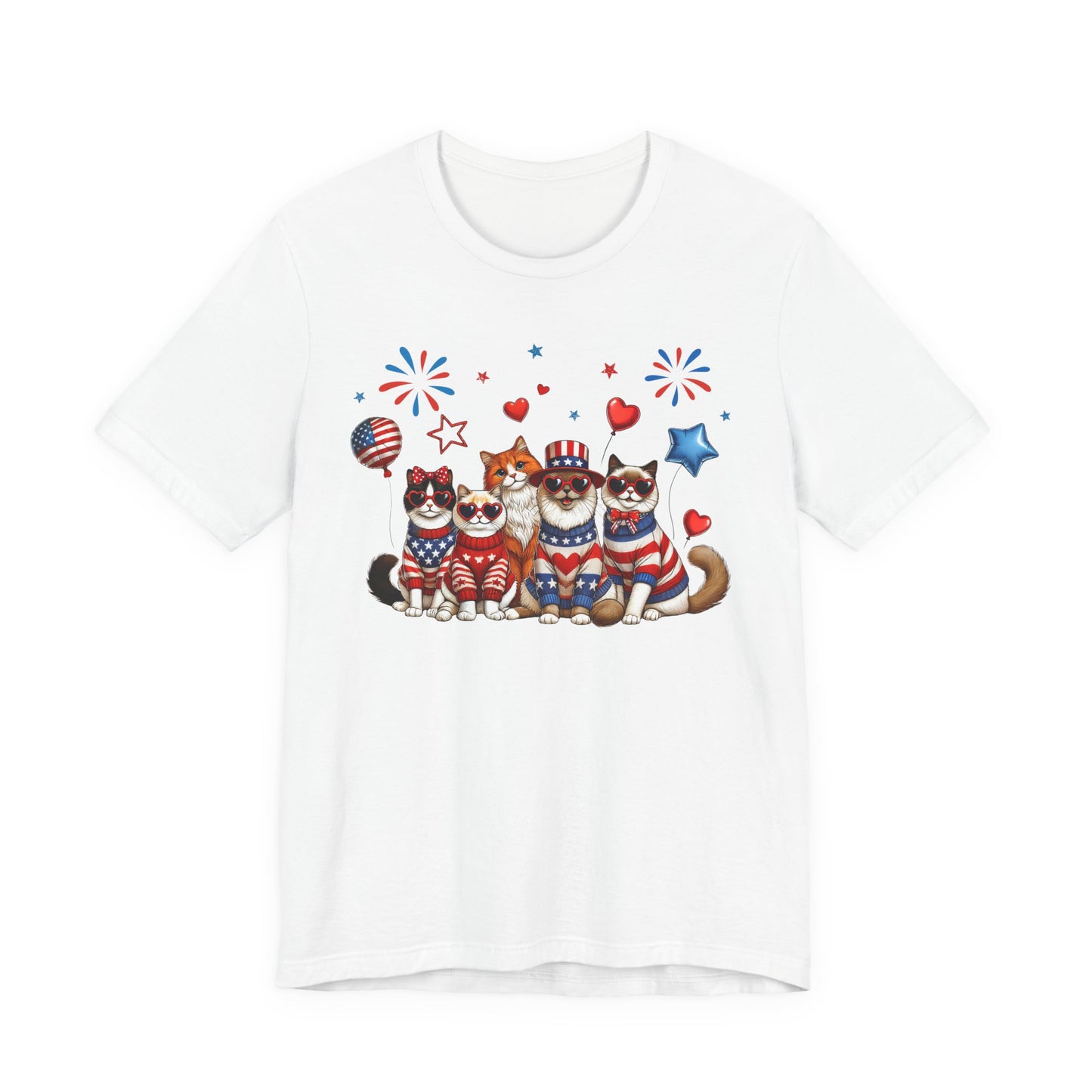 Patriotic Cats T-Shirt
