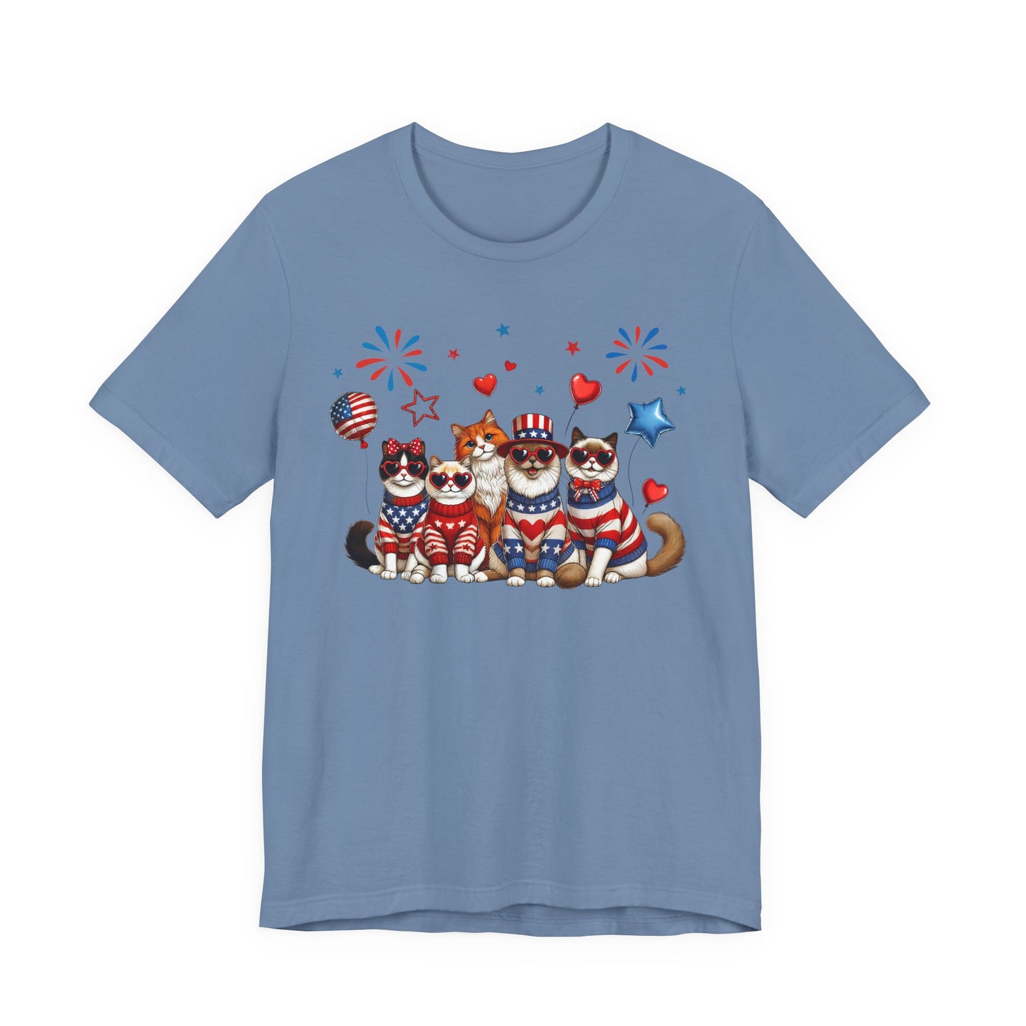 Patriotic Cats T-Shirt