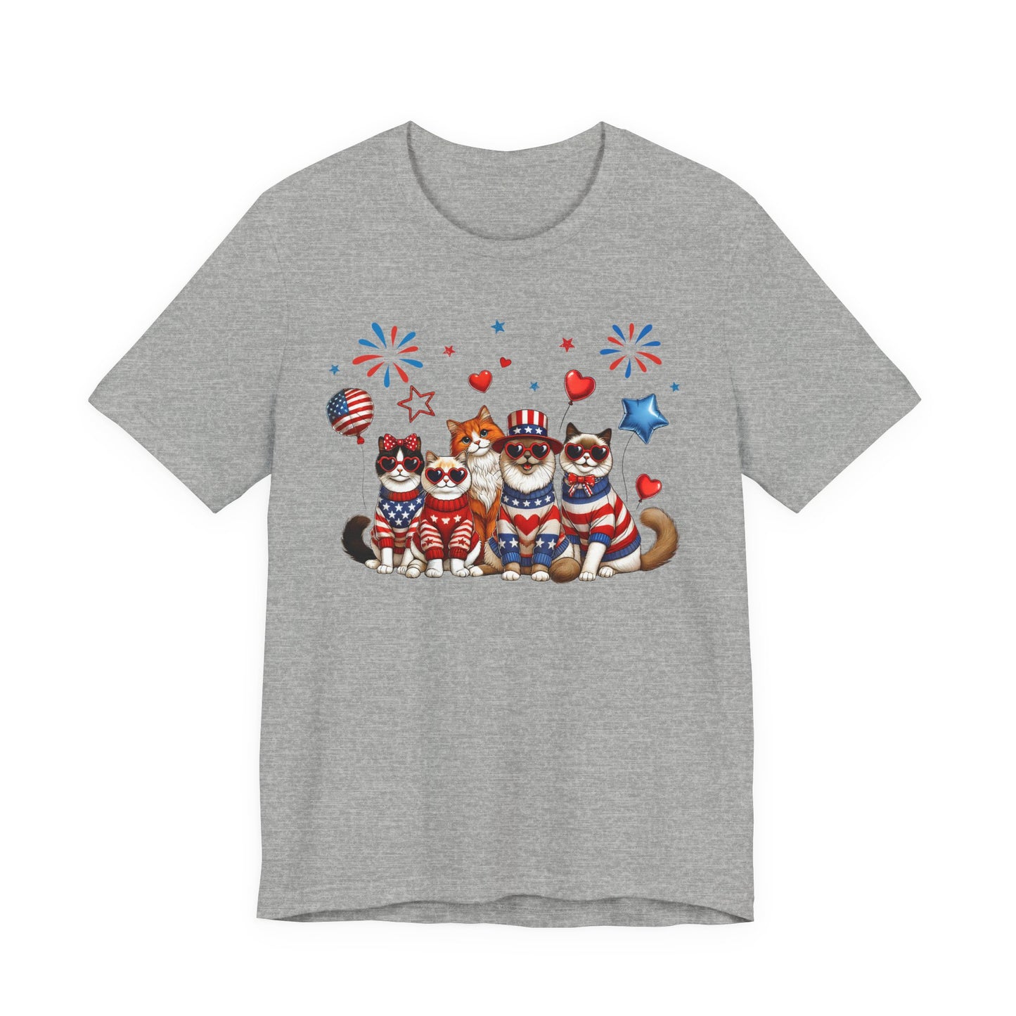 Patriotic Cats T-Shirt