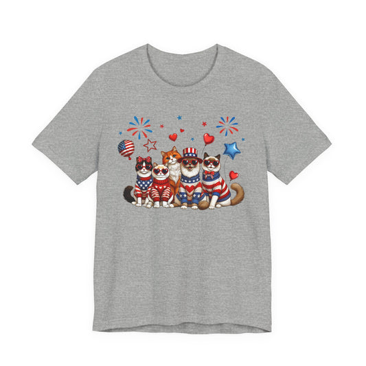 Patriotic Cats T-Shirt