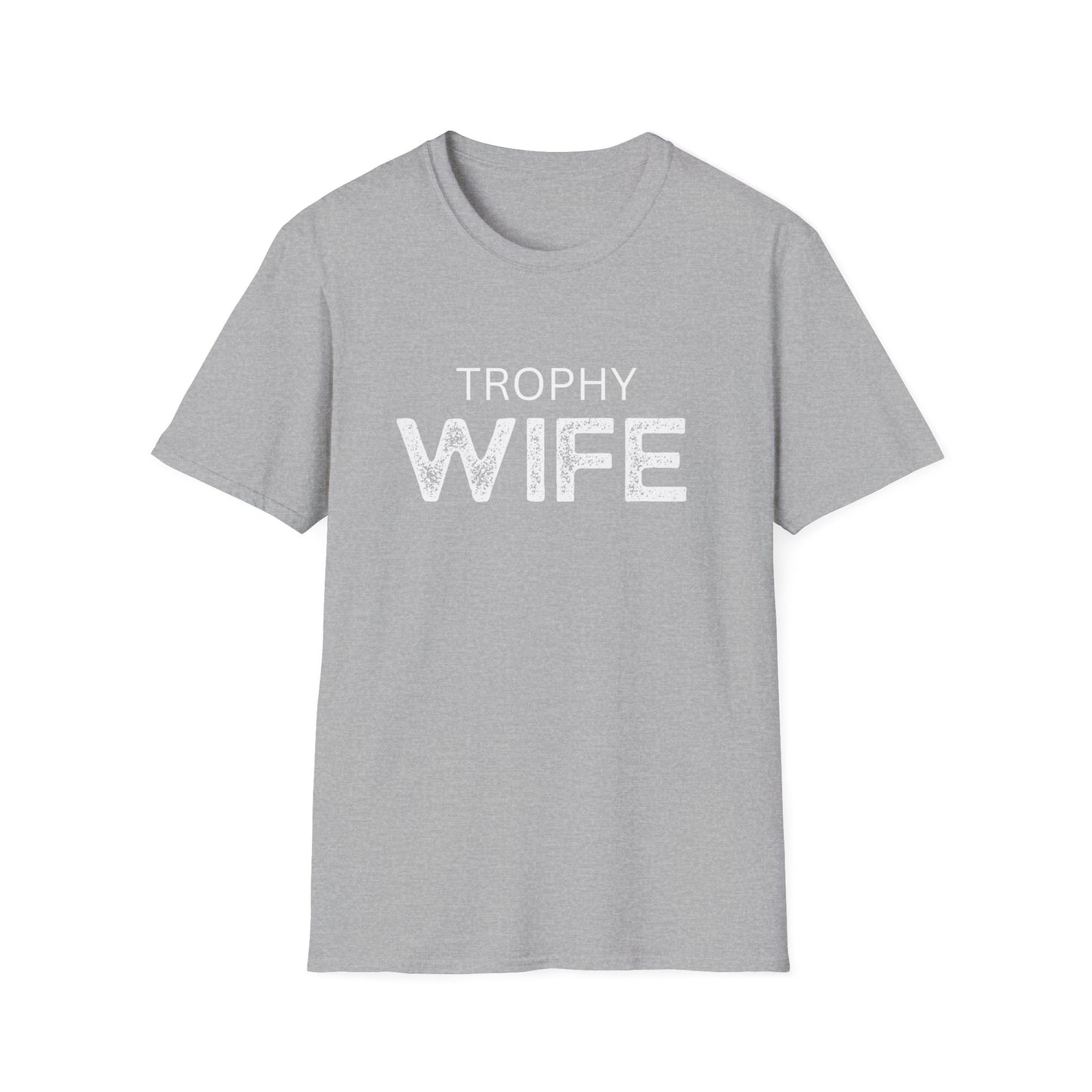 Trophy Wife Tee-Funny Wife Tshirt