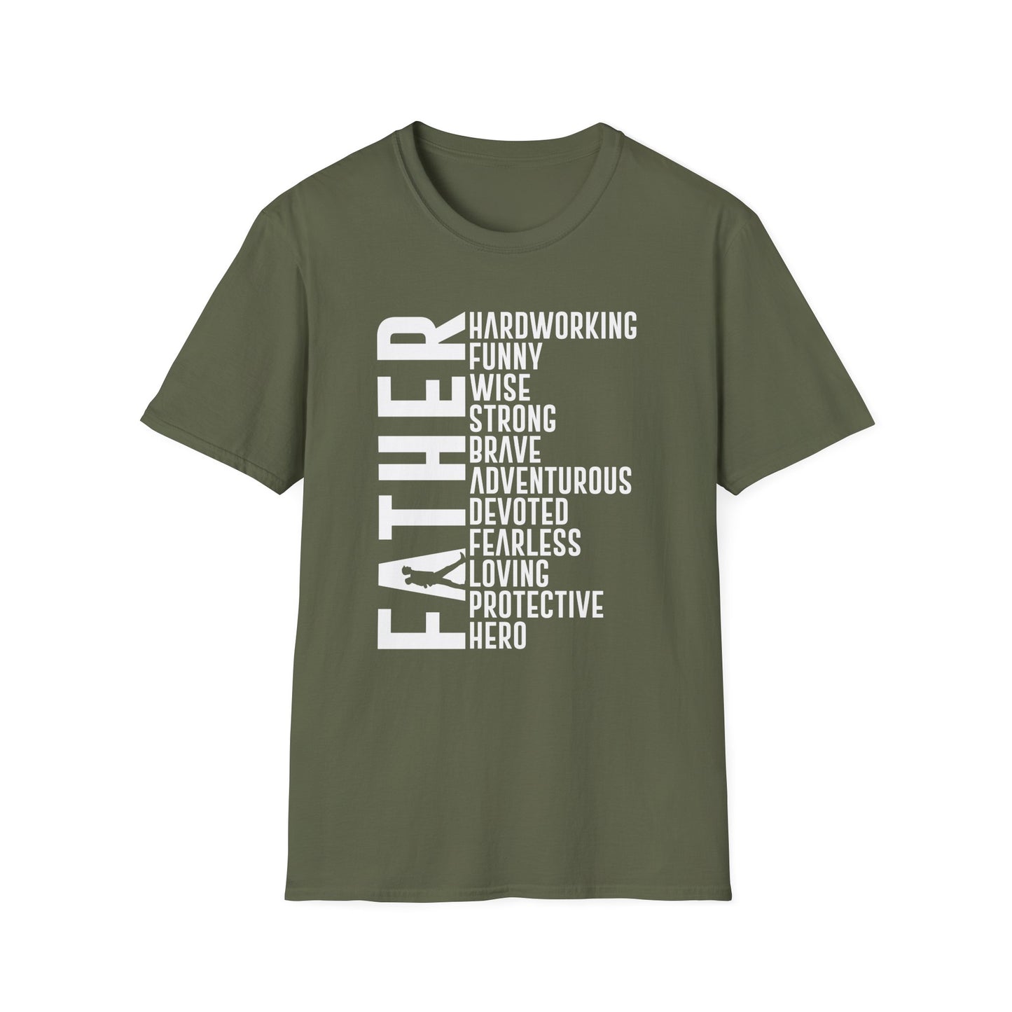 Father Hardworking Hero T-Shirt