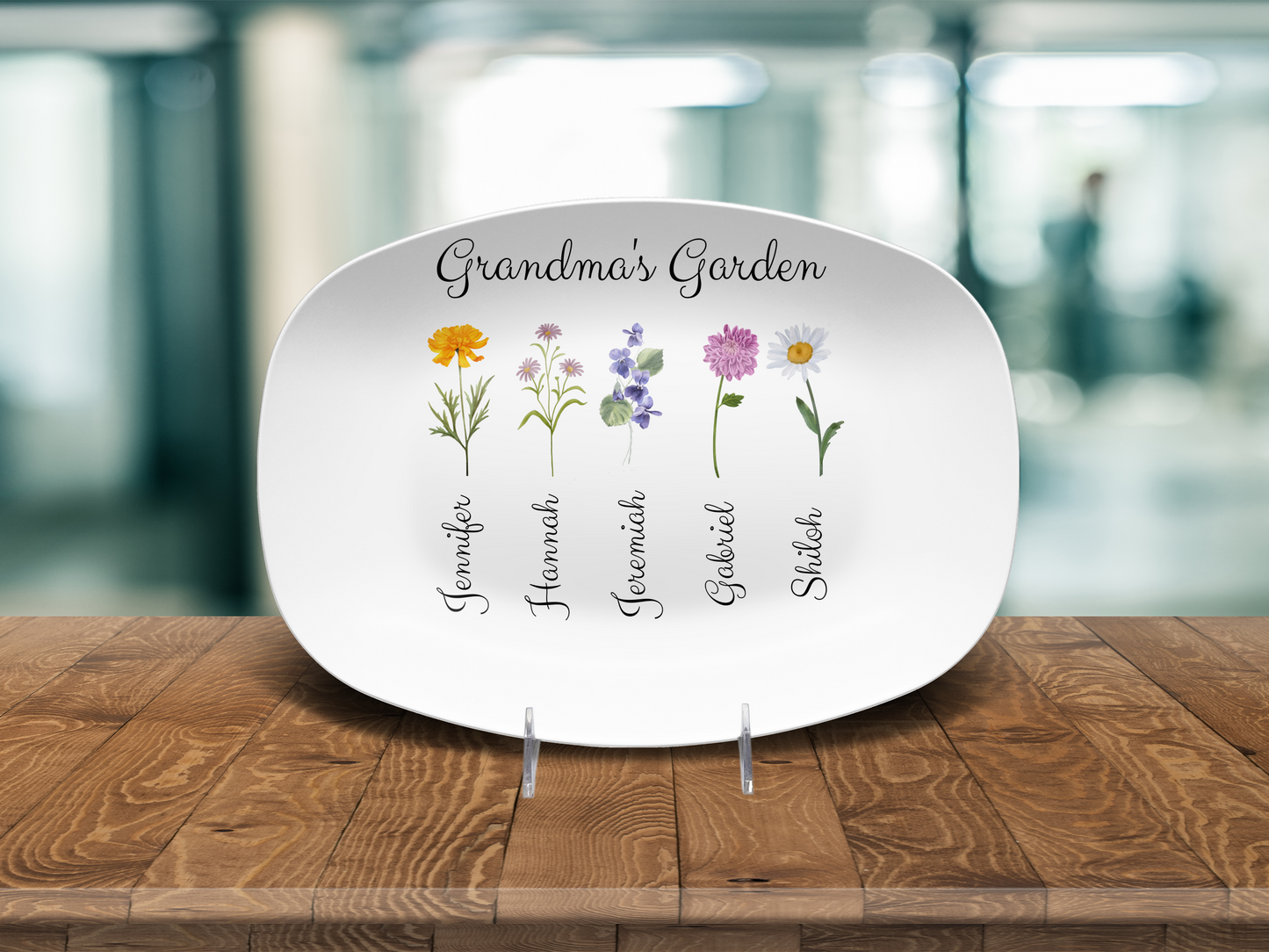 Grandma's Garden Platter