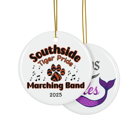 Southside Marching Band 2025 Swords & Scales Ornament
