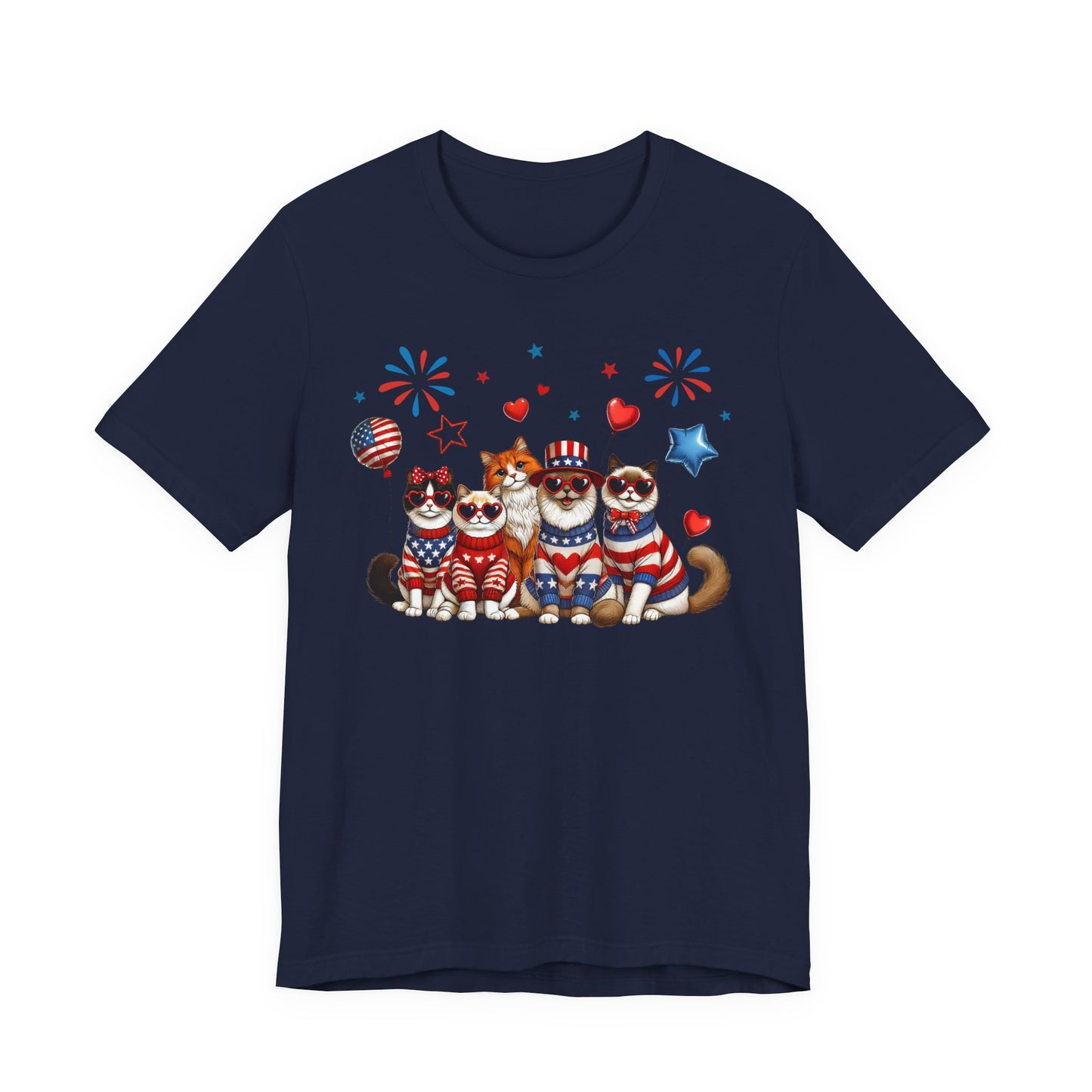 Patriotic Cats T-Shirt