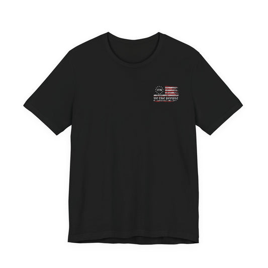 We The People Distressed Flag T-Shirt
