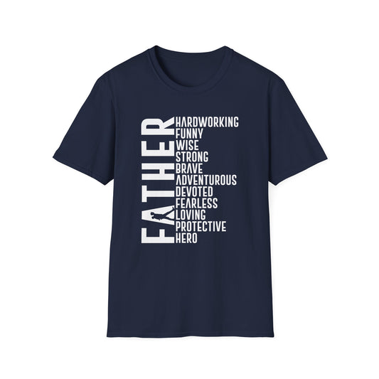 Father Hardworking Hero T-Shirt