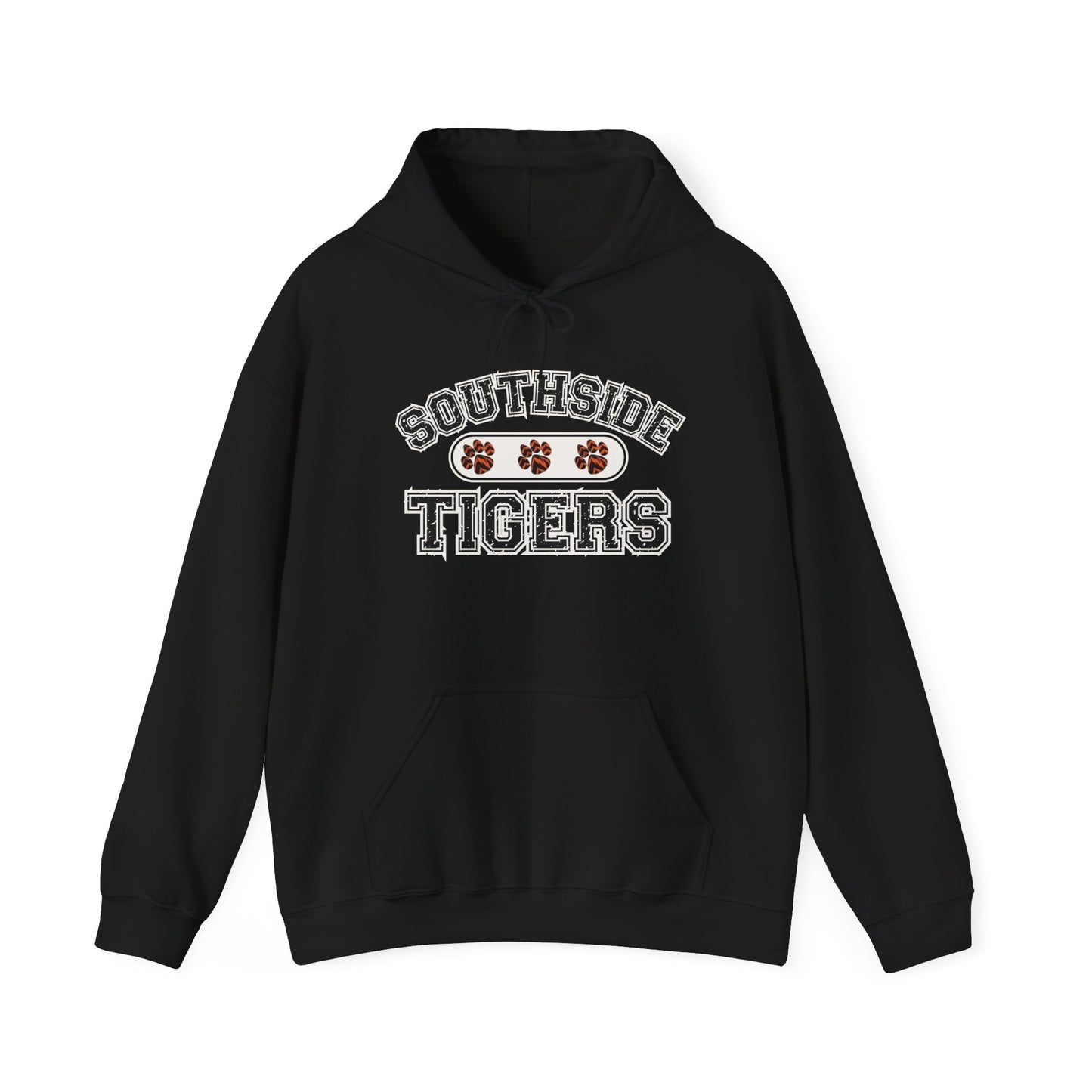Southside Tigers Paw Prints Hoodie