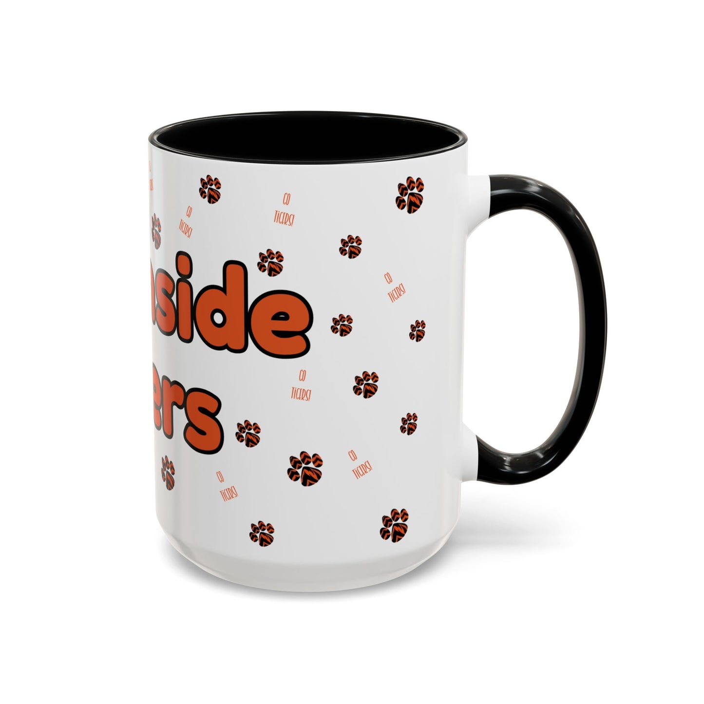 Southside Tigers Paw Prints Mug, 15oz