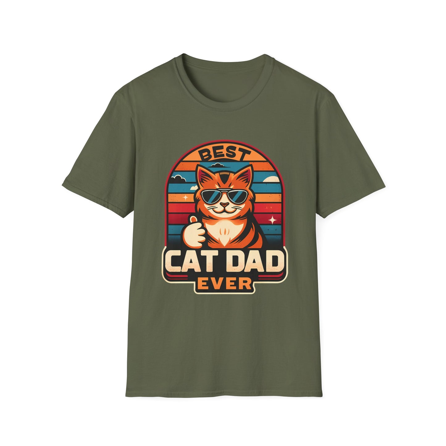Best Cat Dad Ever T-Shirt