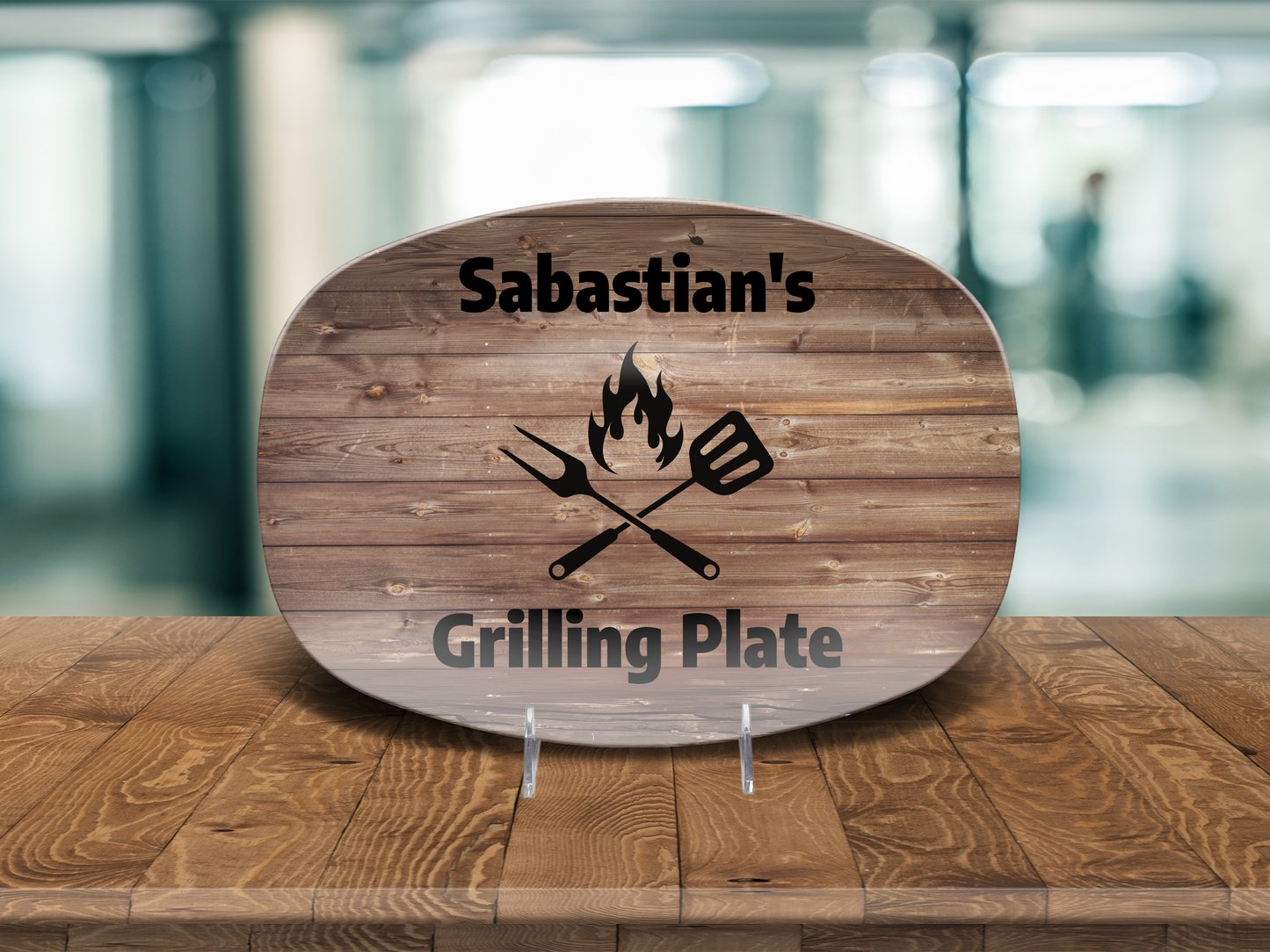 Personalized Name Grilling Platter