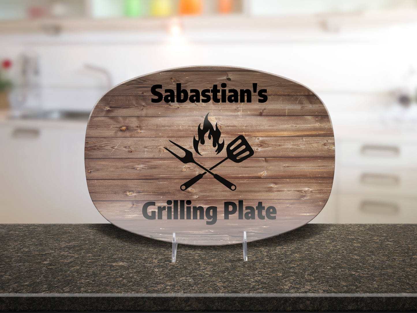 Personalized Name Grilling Platter