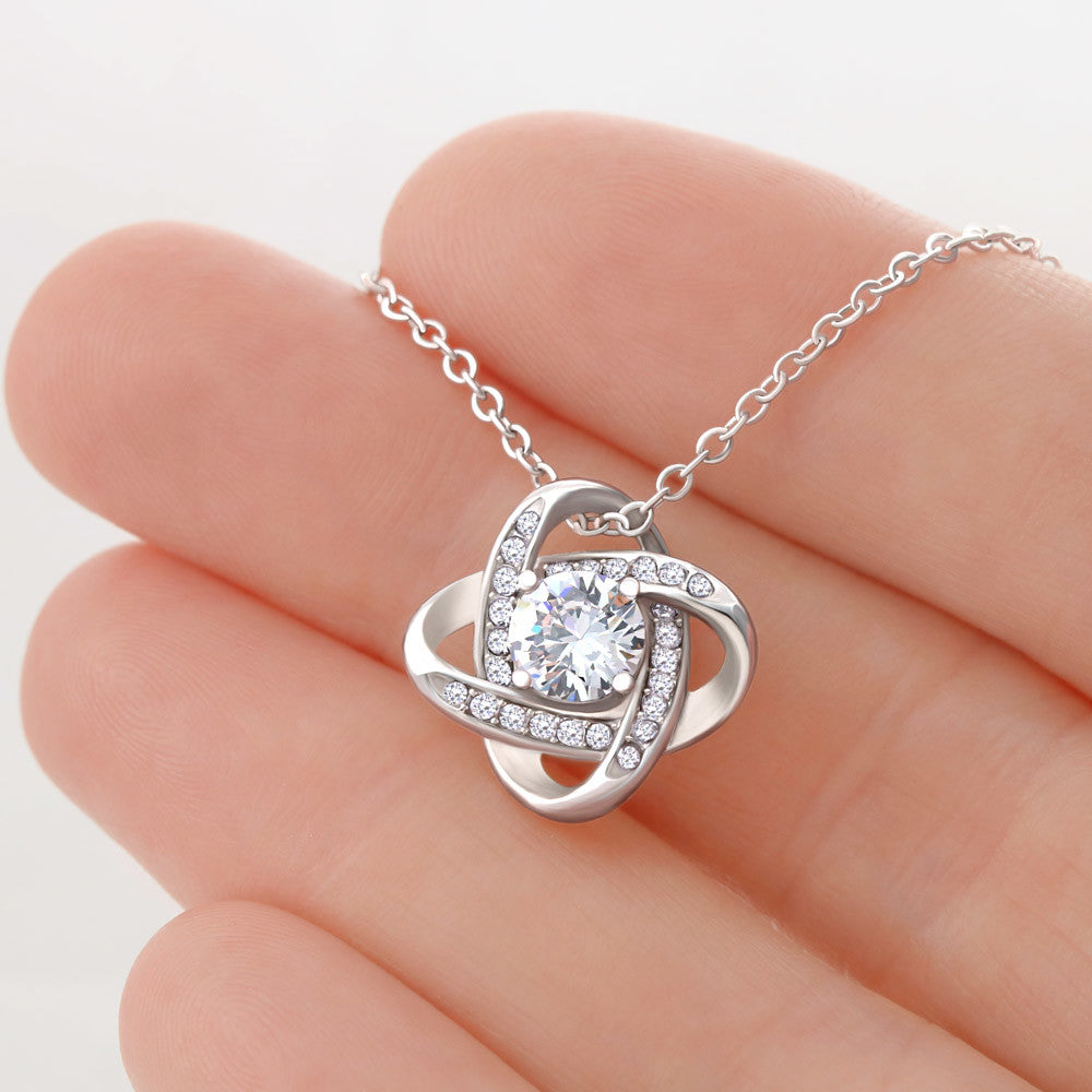 Mom Love Knot Necklace