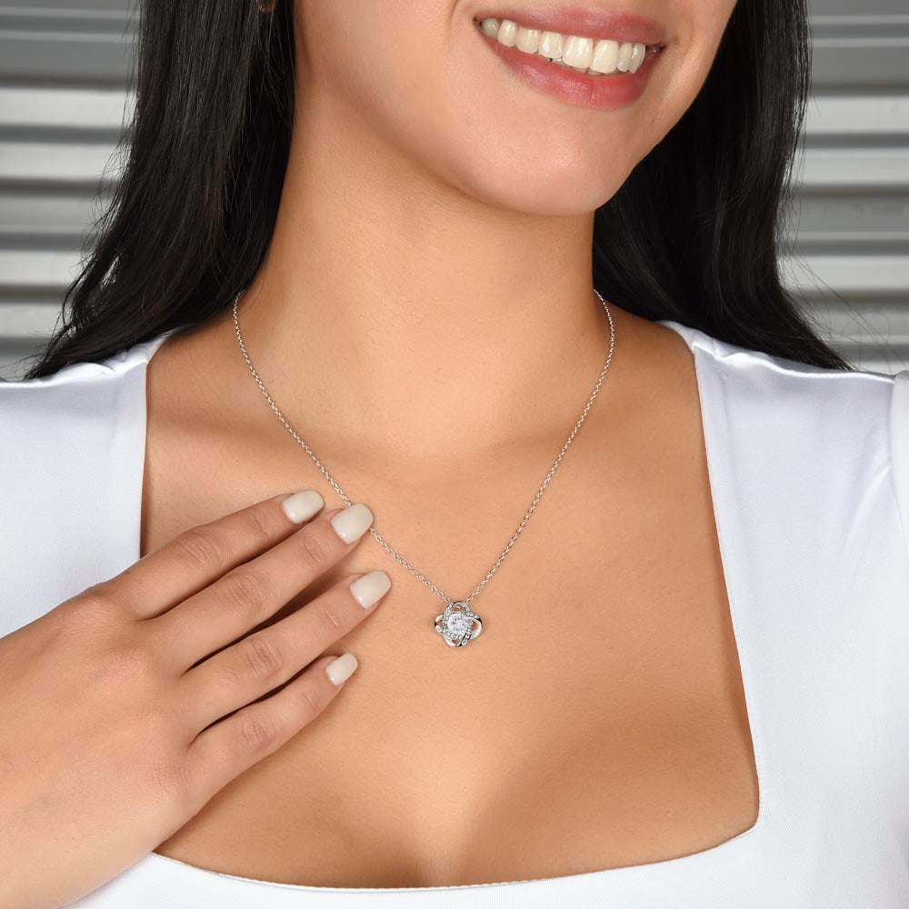 Mom Love Knot Necklace