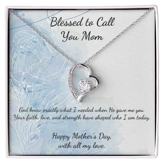 Blessed To Call You Mom Necklace