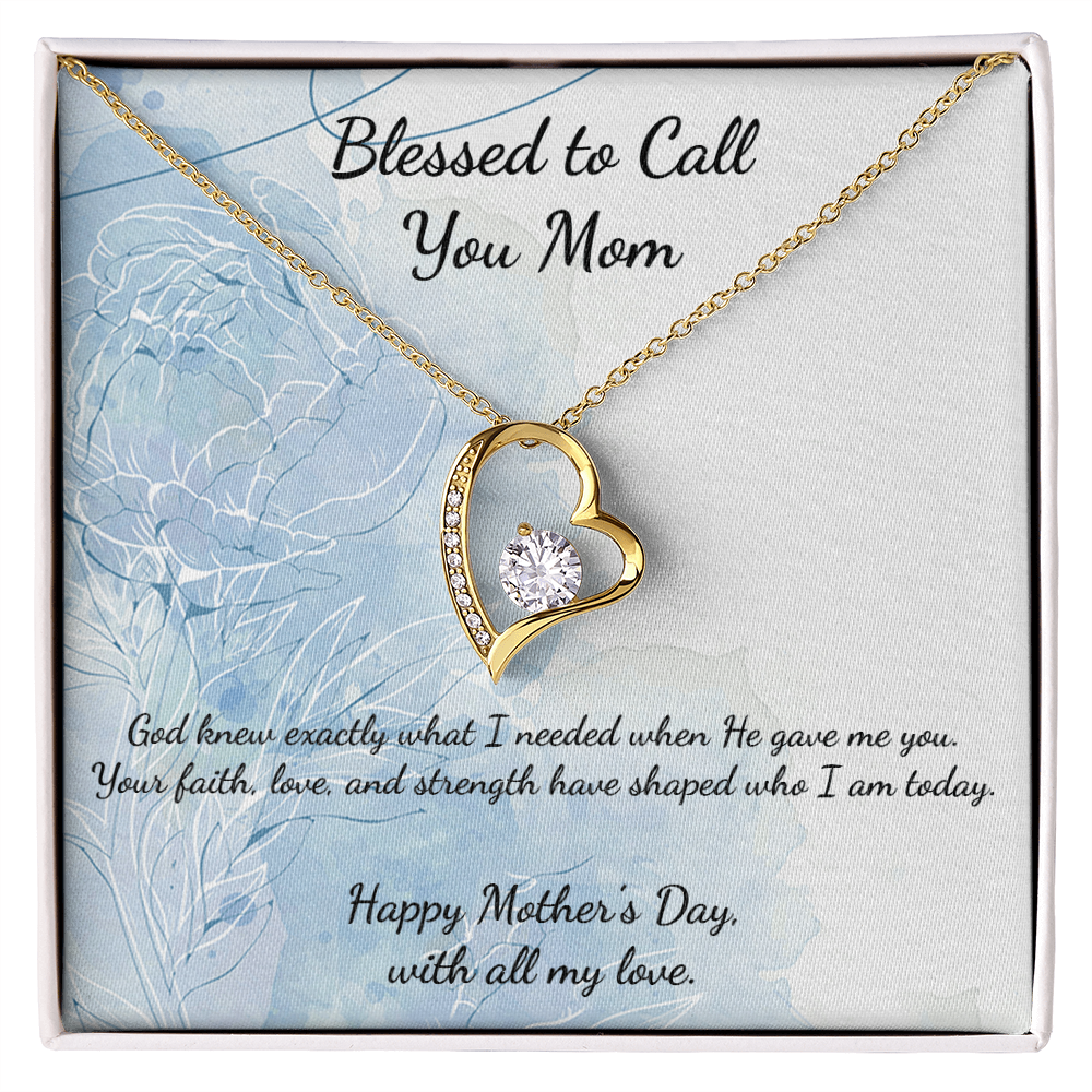 Blessed To Call You Mom Necklace