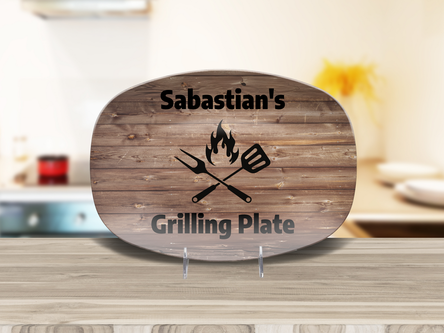 Personalized Name Grilling Platter