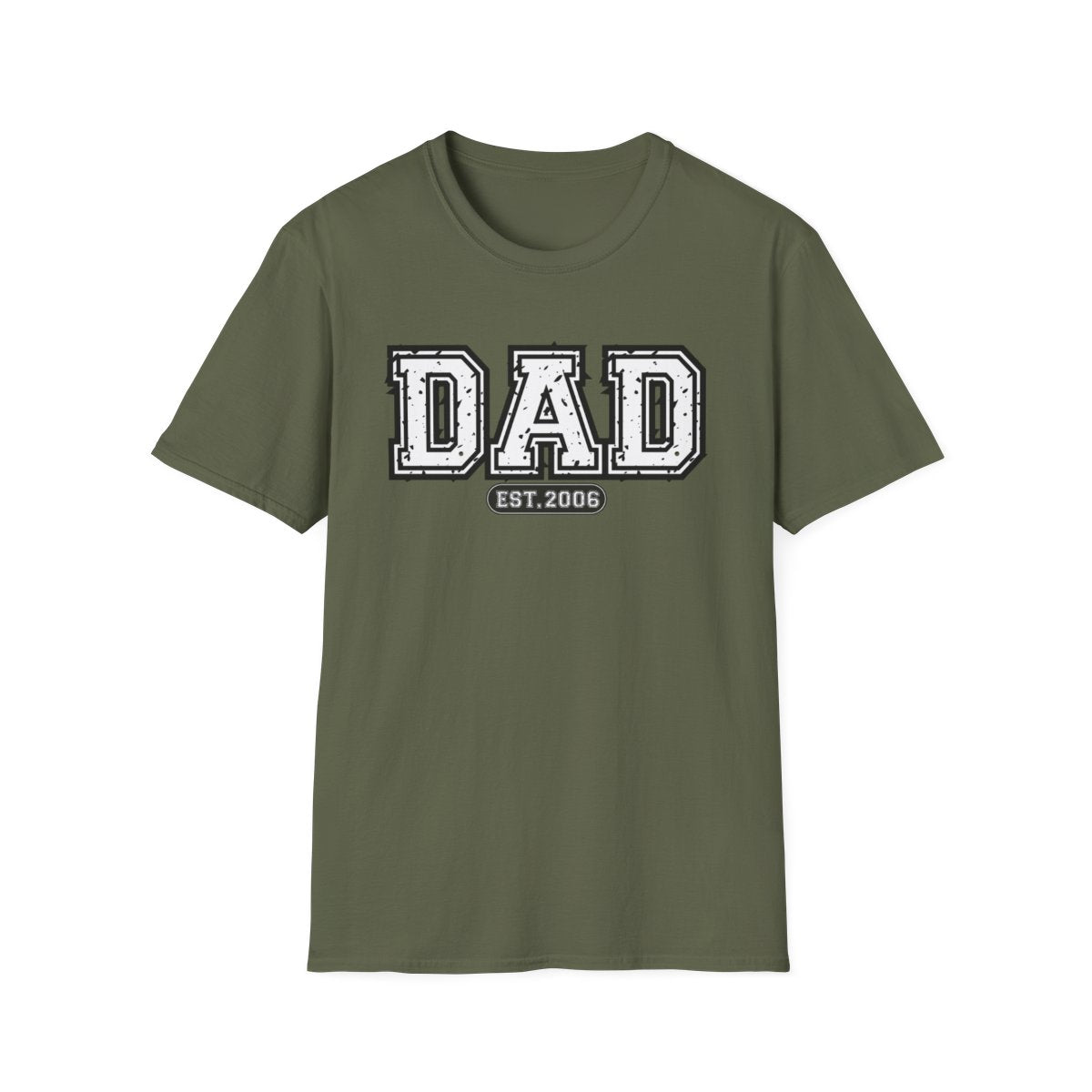 Dad Personalized Date T-Shirt