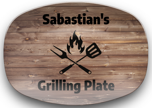 Personalized Name Grilling Platter