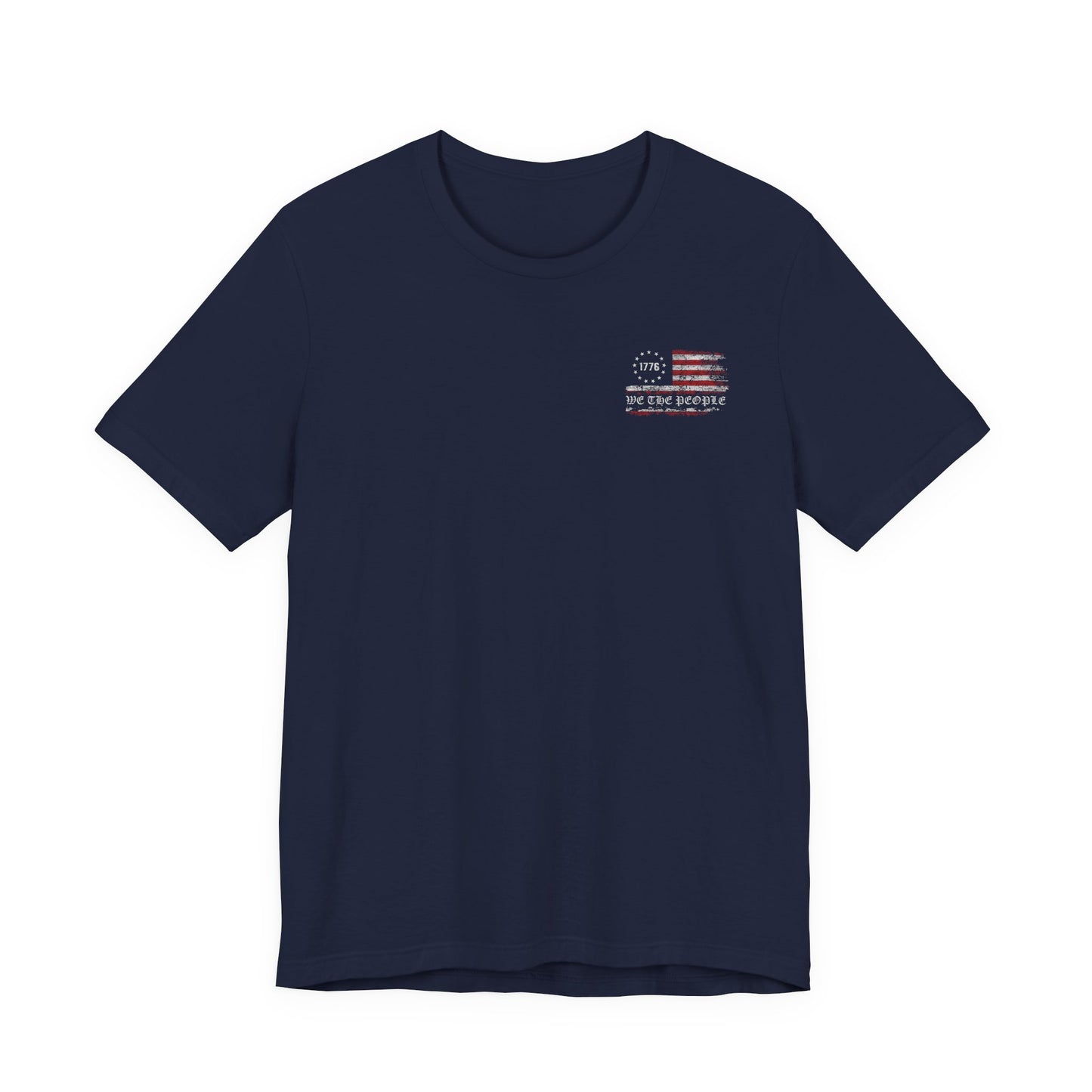 We The People Distressed Flag T-Shirt