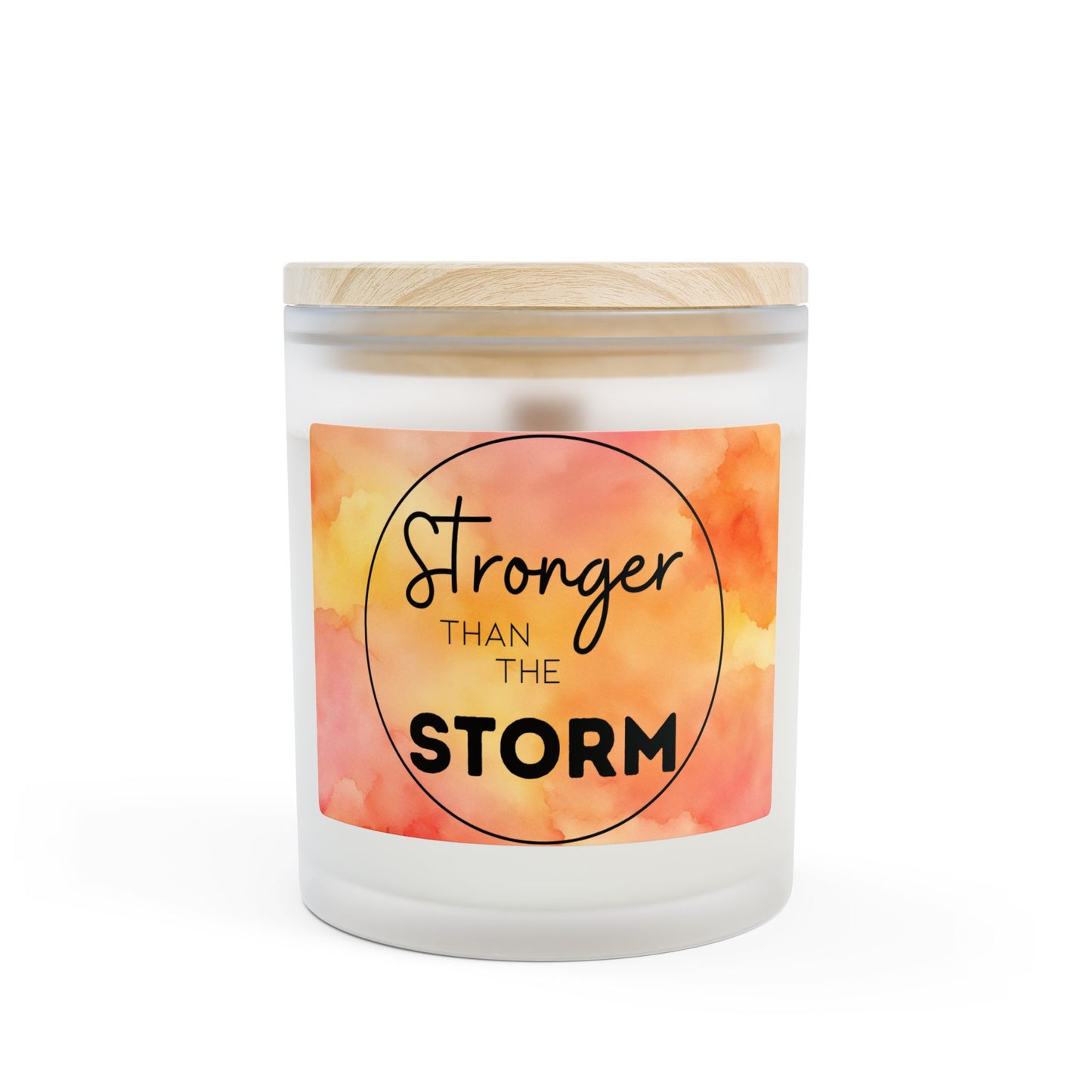 Stronger Than The Storm Candle