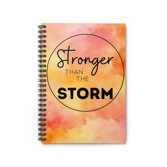 Stronger Than The Storm Journal