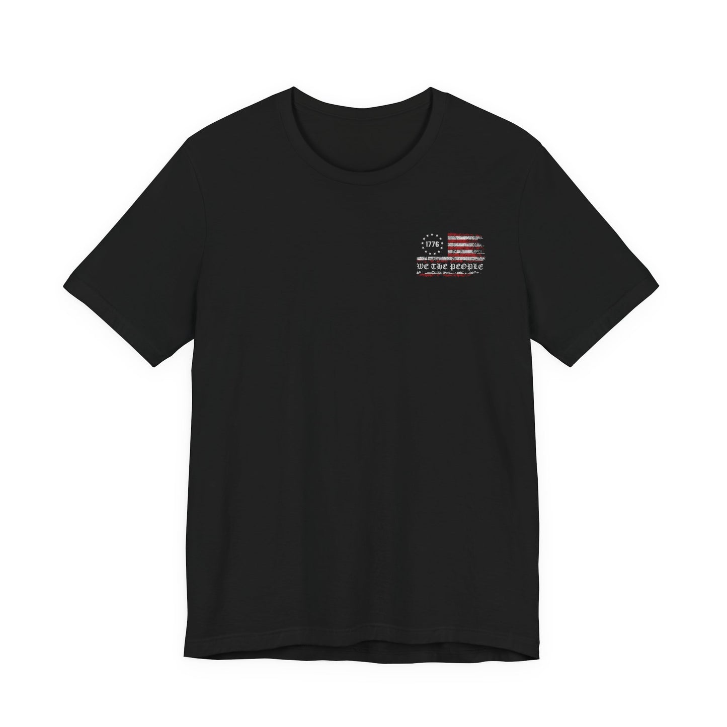 We The People Distressed Flag T-Shirt