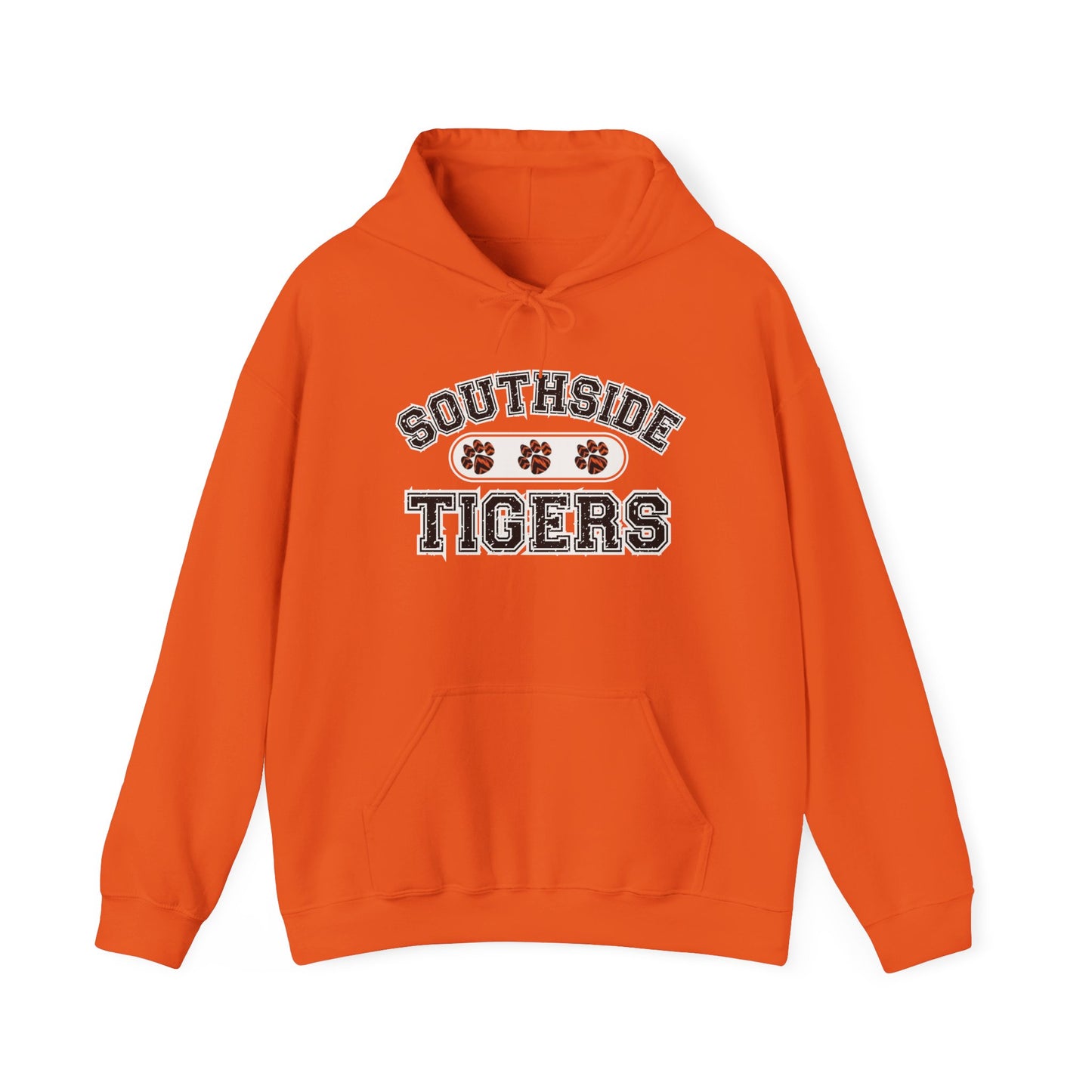 Southside Tigers Paw Prints Hoodie