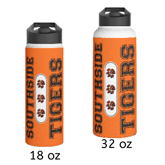 Southside Tigers Stainless Steel Water Bottle