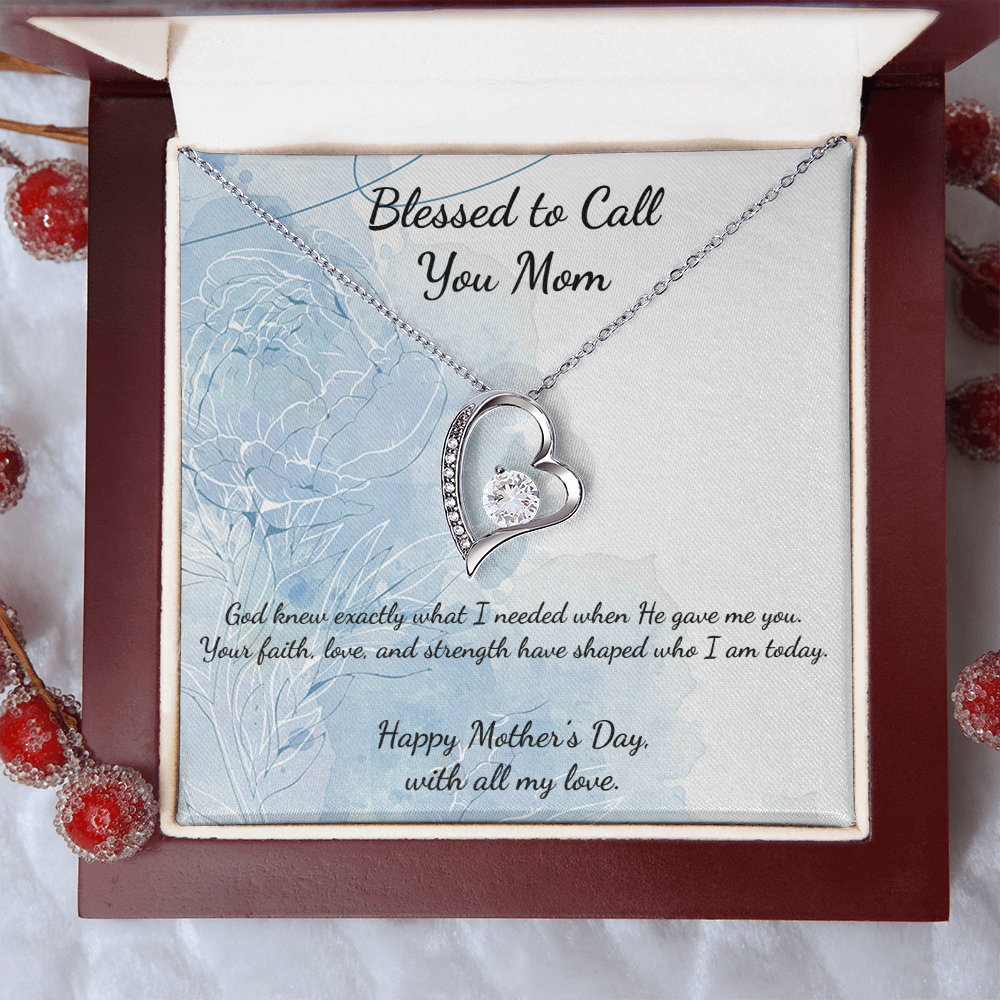 Blessed To Call You Mom Necklace