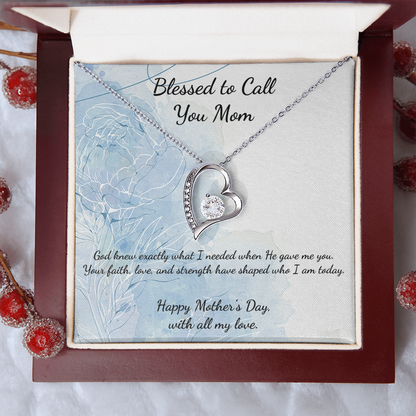 Blessed To Call You Mom Necklace