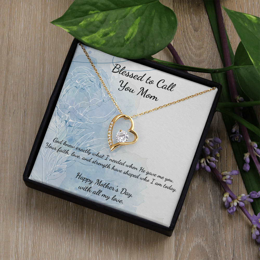 Blessed To Call You Mom Necklace