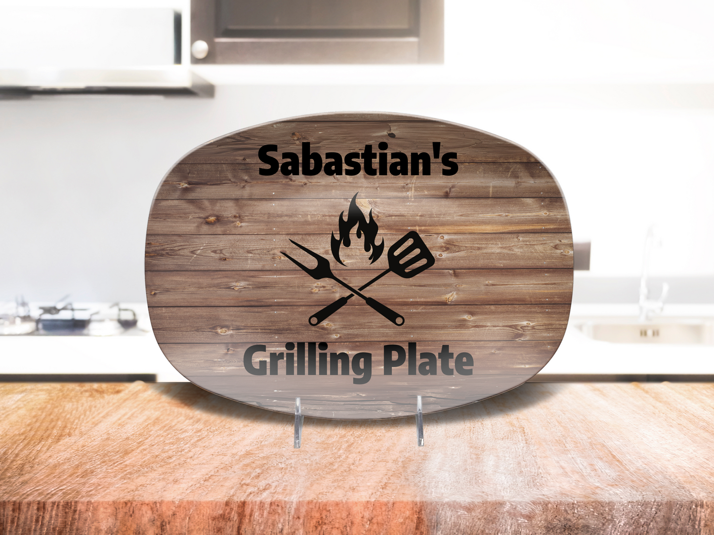 Personalized Name Grilling Platter