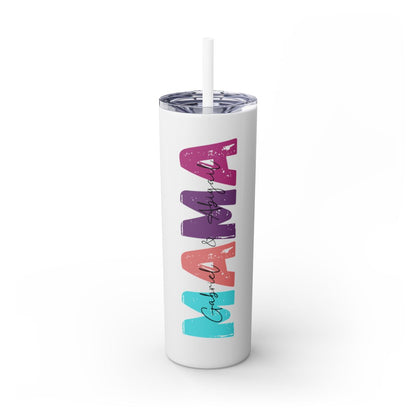 Personalized Mama Straw Tumbler 20oz